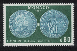 Monaco Numismatics 1976 MNH SG#1275 Sc#1040 - Nuovi