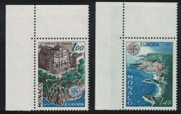 Monaco Europa Monaco Views 2v Corners 1978 MNH SG#1345-1346 Sc#1113-1114 - Unused Stamps