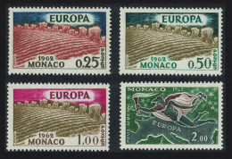 Monaco Europa 4v 1962 MNH SG#725-728 - Neufs
