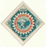 Monaco 50th Anniversary Of Rotary International 1955 MNH SG#543 - Neufs