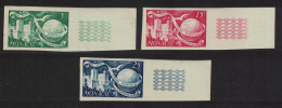 Monaco 75th Anniversary Of UPU 3v Imperf 1949 MNH SG#410-412 MI#401-403 - Unused Stamps
