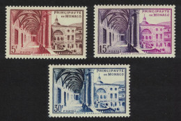 Monaco Postal Museum 3v 1952 MNH SG#460-462 - Neufs