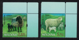 Moldova Sheep Breeds 2v Corners 2014 MNH SG#858-859 - Moldova