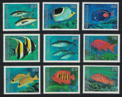 Micronesia Fish 9v Face Value $12.89 Key Values 1995 MNH SG#279=299 - Micronésie