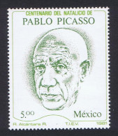 Mexico Birth Centenary Of Pablo Picasso 1981 MNH SG#1608 Sc#1251 - Mexique