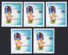 Mexico International Year Of Disabled People * 5 WHOLESALE 1981 MNH SG#1596 Sc#1239 - Messico