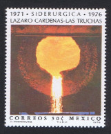 Mexico Steel Mill In Las Truchas 1976 MNH SG#1388 Sc#1153 - Mexiko
