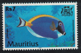 Mauritius Fish 'Acanthurus Leucosternon' Rs7 2000 MNH SG#1038 - Maurice (1968-...)