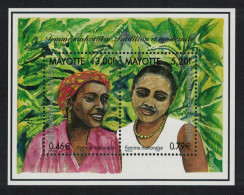 Mayotte Women Of Mayotte MS 2000 MNH SG#MS106 - Nuovi