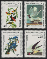 Mauritania Gulls Tanager Skimmer Darters Birds Audubon 4v 1985 MNH SG#825-828 MI#852-855 Sc#C238-C241 - Mauritanie (1960-...)
