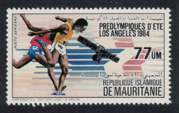 Mauritania Running Pre-Olympic Year 1983 MNH SG#779 - Mauritania (1960-...)