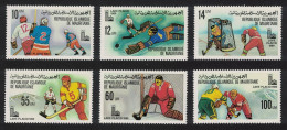 Mauritania Winter Olympic Games Lake Placid Ice Hockey 6b 1979 MNH SG#635-640 - Mauritanie (1960-...)
