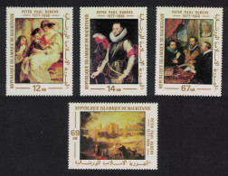 Mauritania Paintings By Rubens 4v 1977 MNH SG#568-571 - Mauritanie (1960-...)