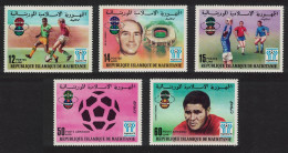 Mauritania Football 5v 1977 MNH SG#562-566 MI#584-589 - Mauritania (1960-...)