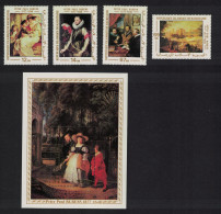 Mauritania Paintings By Rubens 4v+MS 1977 MNH SG#568-MS572 - Mauretanien (1960-...)