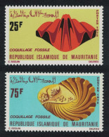 Mauritania Fossil Shells 2v 1972 MNH SG#409-410 - Mauritania (1960-...)