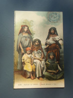 Cpa Couleur  SCENES ET TYPES Famille Bédouine 1910 - Escenas & Tipos