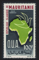 Mauritania Organisation Of African Unity OAU 1966 MNH SG#237 MI#276 Sc#C51 - Mauritanie (1960-...)