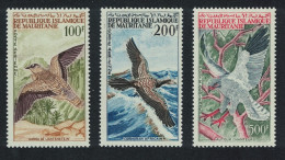 Mauritania Sandgrouse Cormorant Goshawk Birds 1964 MNH SG#185-187 MI#223-225 Sc#C29-C31 - Mauritania (1960-...)