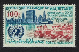 Mauritania First Anniversary Of Admission To UNO 1963 MNH SG#158 MI#197 - Mauritania (1960-...)