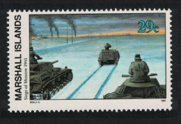 Marshall Is. Siege Of Moscow 1941 WWII 1991 MNH SG#373 - Marshallinseln