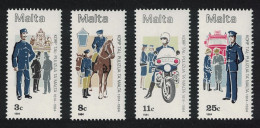 Malta Police Force 4v 1984 MNH SG#738-741 - Malta