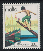 Malta Greasy Pole Game Europa Folklore 1981 MNH SG#660 - Malte