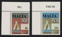 Malta World Food Day 2v Corners 1981 MNH SG#665-666 - Malta