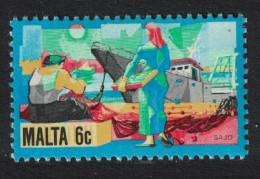 Malta Fishing Maltese Industry 6c 1981 MNH SG#672 - Malte
