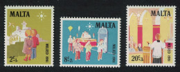 Malta Christmas 3v 1981 MNH SG#683-685 - Malta