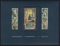 Malta Flemish Tapestries 4th Series MS 1980 MNH SG#MS640 - Malte