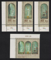 Malta Christmas Paintings By A Inglott 4v Corners 1980 MNH SG#648-651 - Malte