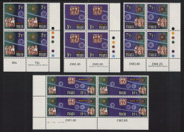 Malta Christmas 4v Corner Blocks Of 4 1978 MNH SG#611-614 - Malte