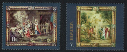 Malta Rubens Flemish Tapestries 2v 1977 MNH SG#577-578 Sc#523-524 - Malte