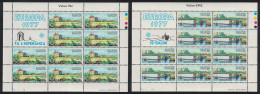 Malta Landscapes Europa 2v Sheetlets 1977 MNH SG#584-585 - Malte
