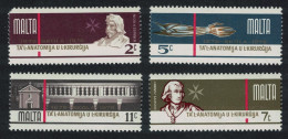 Malta School Of Anatomy And Surgery 4v Def 1976 SG#564-567 - Malta