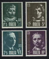 Malta Prominent Maltese 4v 1974 MNH SG#511=515 Sc#475=479 - Malta