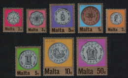 Malta Decimal Currency Coins 8v 1972 MNH SG#467-474 - Malta