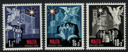 Malta Christmas 3v 1970 MNH SG#444-446 Sc#B4-B6 - Malte