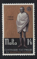 Malta Birth Centenary Of Mahatma Gandhi 1969 MNH SG#415 Sc#397 - Malte