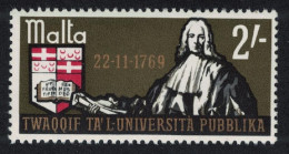 Malta Bi-centenary Of University Of Malta 1969 MNH SG#421 MI#392 - Malta