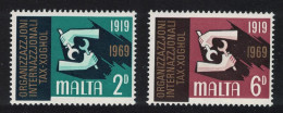 Malta International Labour Organisation 2v 1969 MNH SG#416-417 - Malte