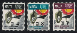 Malta International Trade Fair 3v 1968 MNH SG#402-404 - Malte