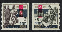 Malta 400th Anniversary Of Valletta 2v 1966 MNH SG#366=370 - Malta