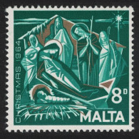 Malta Christmas 8d 1964 MNH SG#329 - Malte (...-1964)