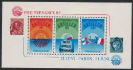 Neth. Antilles Philexfrance 82 Stamp Exhibition Paris MS 1982 MNH SG#MS788 - Niederländische Antillen, Curaçao, Aruba