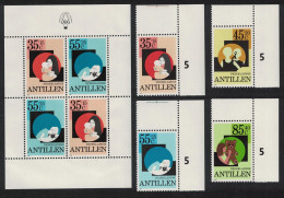 Neth. Antilles Child Welfare 4v+MS 1981 MNH SG#761-MS765 - Curaçao, Antilles Neérlandaises, Aruba