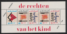 Netherlands Declaration Of Rights Of The Child MS 1989 MNH SG#MS1565 - Neufs