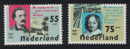 Netherlands Writers 2v 1987 MNH SG#1501-1502 MI#1313-1314 Sc#713-714 - Unused Stamps