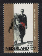 Netherlands Golden Wedding Of Princess Juliana And Prince Bernhard 1987 MNH SG#1498 MI#1310 Sc#710 - Ungebraucht